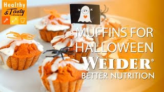 Muffins for Halloween  HealthyampTasty [upl. by Sung]