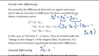 Time Series Forecasting 13 Data Differencing Part 2 [upl. by Presley]