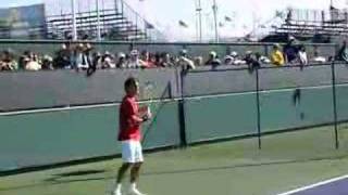 Federer practice [upl. by Heinrik47]