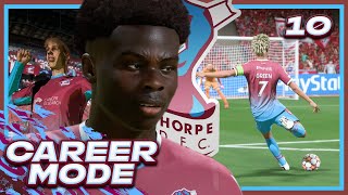 FIFA 22 SCUNTHORPE UNITED RTG CAREER MODE  10 GOING FOR A MAJOR [upl. by Vanda]