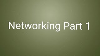 16 شرح الـ Networking part 1 في لغة جافا [upl. by Aroled]