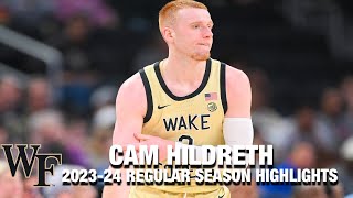 Cameron Hildreth 202324 Regular Season Highlights  Wake Forest Guard [upl. by Kotto]