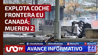 Detienen a El Nini en Culiacán y explota coche en frontera EEUU  Canadá [upl. by Eramal]