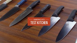 Equipment Review Inexpensive Chefs Knives [upl. by Nabala192]