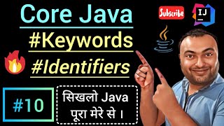 Keywords and Identifiers in Java  Tokens  Core Java  Java  Video  10 [upl. by Nylirac]