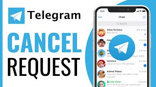 How To Cancel Join Request In Telegram  Full Guide 2024 [upl. by Walli170]