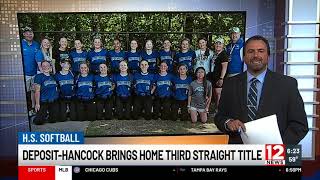 WBNG12 News  6pm Sportscast  Tuesday June 11th 2024 [upl. by Perdita396]