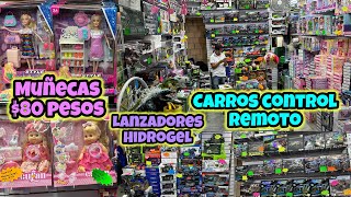 Mega surtido de Juguetes Centro CDMX  Tienda Escondida  Carros de Control RemotoMuñecas [upl. by Hamo]