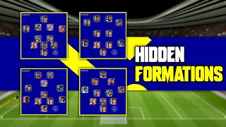 How to get UNAVAILABLE formations  • 424 4132 and 3223 etc • eFootball 22 • The Beginner [upl. by Kaya]