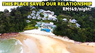 5minute chalet tour Royale Chulan Cherating Beach  Pahang MALAYSIA TRAVEL VLOG amp GUIDE [upl. by Manya]