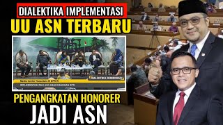 INFO IMPLEMENTASI UU ASN 2023‼️ PENYELESAIAN HONORER JADI ASN ❗ [upl. by Halil]