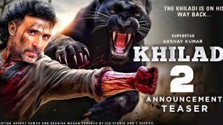 Khiladi 2 official Teaser Akshy Kumar 2024 new update new movie trailer [upl. by Nylhtak]