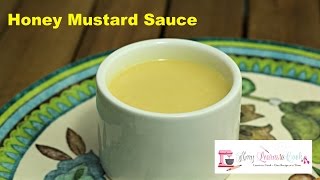 How to Make Honey Mustard Dipping Sauce  Amy Learns to Cook [upl. by Tala]