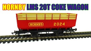 REVIEW HORNBY LMS 20 TON COKE HOPPER 2024 WAGON [upl. by Puttergill673]