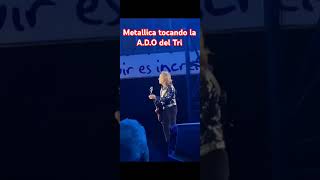 Metallica toca la ADO del Tri en su tercera presentación en México metallica rock eltri metal [upl. by Seow]