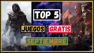 Top 5 Videojuegos Gratis  Septiembre 2024 [upl. by Okomot254]