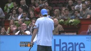 Vienna 2013 Final Highlights Tommy Haas and Robin Haase [upl. by Airdnala]