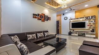 2 BHK Flat Interior Design in Pune  Cost effective design solution  Ravet  Kams Designer Zone [upl. by Ainirtak]