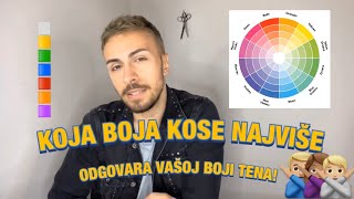 BOJA KOSE KOJA NAJVIŠE ODGOVARA VAŠOJ BOJI TENA [upl. by Mateusz]