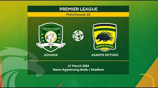 Live  Aduana FC vs Asante Kotoko SC  Studio Discussion  Max TV [upl. by Descombes]