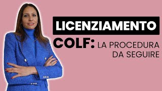 Licenziamento Colf la Procedura da Seguire [upl. by Suirtimed903]