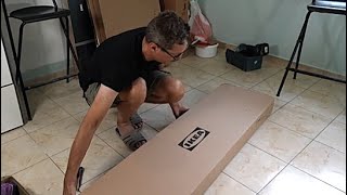 IKEA KALLAX assembly DIY [upl. by Idnat]