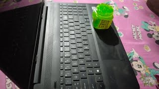 laptop clean korar easy process MAGIC SLIME ajke husband er laptop ta clean kore dilam [upl. by Sherlock]