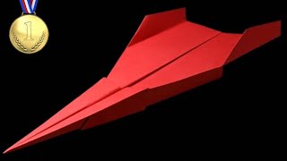 How to make a Paper Plane  World‘s Best Paper Airplane jet  origami paper planes [upl. by Einomrah]