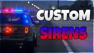 How to install custom sirens into FiveM [upl. by Velleman]