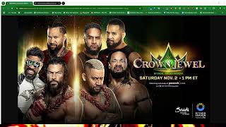 AWN Predictions Roundtable Live WWE Crown Jewel 2024 [upl. by Ninehc794]