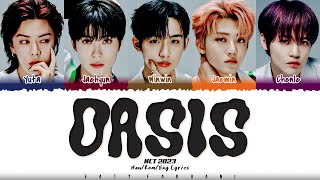 NCT U NCT 2023  Interlude Oasis Lyrics Color CodedHanRomEng [upl. by Assiral]