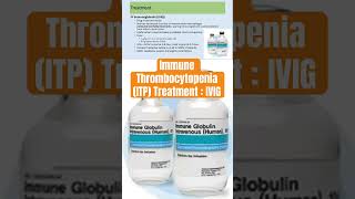 Immune Thrombocytopenia ITP Treatment  IV Immunoglobulin IVIG itp immunethrombocytopenia [upl. by Lehman243]