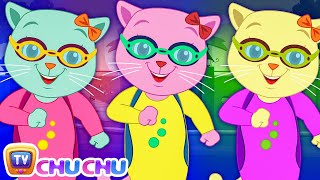 Three Little Kittens Went To The Swimming Pool SINGLE  Nursery Rhymes by Cutians  ChuChu TV Kids [upl. by James]