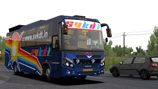 🔸Veera V7 AC and NON AC Sleeper Bus Mod for ETS 2🔸 [upl. by Kapor663]