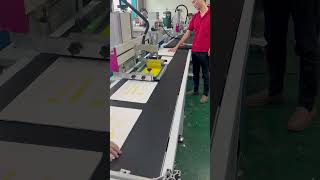 Foam board screen printing machine pearl cotton screen printing machine丝印机，移印机，丝网印刷机厂家直销 [upl. by Noiroc]