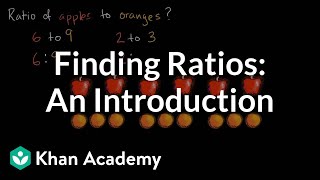 Introduction to ratios  Ratios rates and percentages  6th grade  Khan Academy [upl. by Seuqram]