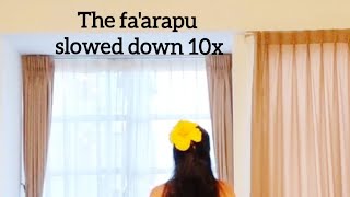 HOW TO DO THE FAARAPU in TAHITIAN DANCE [upl. by Sorce]