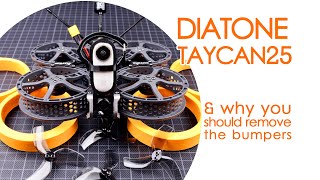 Diatone Taycan 25 MXC25 overview and why YOU SHOULD remove its foam bumpers [upl. by Ilyak]