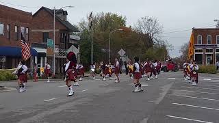 CHS Kilties at the Marshfield Veterans Day Parade [upl. by Akehsar806]