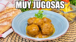 MI RECETA DE ALBONDIGAS EN SALSA PREFERIDA [upl. by Leber989]