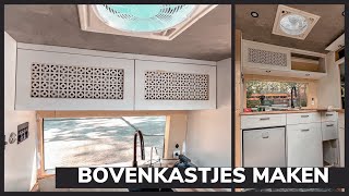 Bovenkastjes maken in onze camper  Volkswagen Crafter L2H2 [upl. by Aserehs]