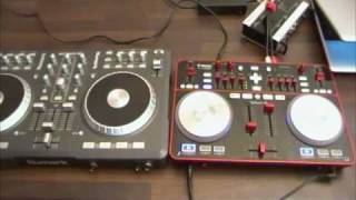 Vergleich NUMARK MIXTRACK PRO vs VESTAX TYPHOON german [upl. by Dry]