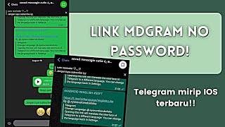 Tutorial Telegram MD Gram [upl. by Meeka]