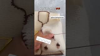 Örgü yelek fındık işlemesi örgüfikirleri keşfetbeniöneçıkar örgü örgüörneği amigurumi [upl. by Humble755]