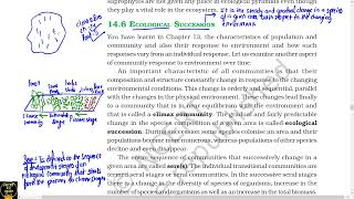 Ecological succession Class 12th NCERT chapter 14  NCERT line by line explanation [upl. by Suiravat700]