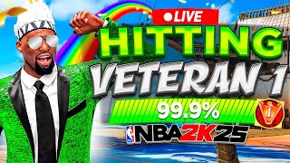 99 to HITTING VETERAN 1 REP in NBA 2K25 FullStream 2X REP OLD TOWN PARK BEST BUILD IN NBA2K25 [upl. by Mariejeanne]