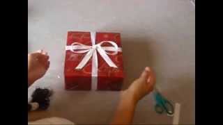 How to Tie a Bow on a Gift [upl. by Jillane]