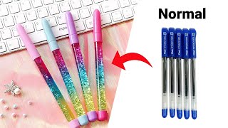 How to make Lava Glitter Lava Pen at homeDIY Glitter PenHomemade Glitter PenHow to makeglitterpen [upl. by Paten281]