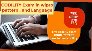 Wipro live codility exam  Codility pattern  Questions  how to give codility exam  Codility FAQ [upl. by Winou]