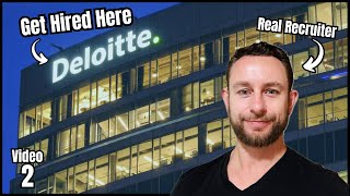 Deloitte Behavioral Interview Questions and Answers  How to Get a Job at Deloitte [upl. by Doownelg]